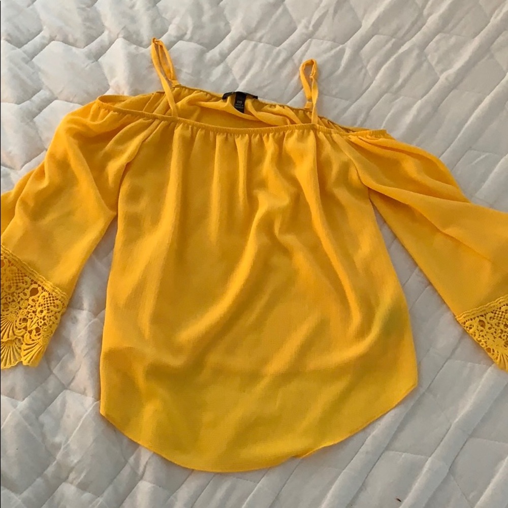 Yellow dress shirt